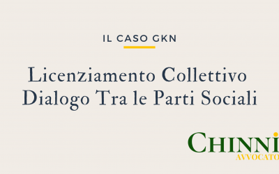 Licenziamento collettivo E Dialogo tra Le parti Sociali